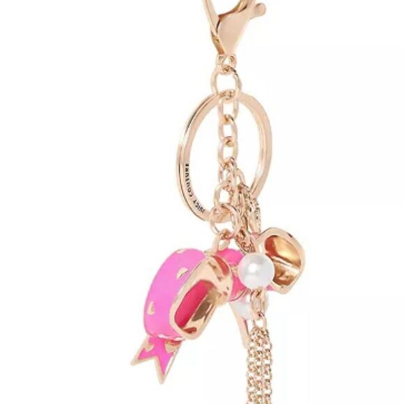 Juicy Couture Bow Bag Charm/Keychain - Picture 4 of 9